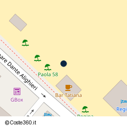 Posizione approssimativa di Bagni Mafalda 56