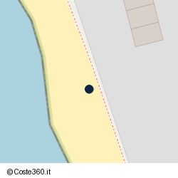 Posizione della concessione balneare Comune di Centola, A. 2019, N. 39