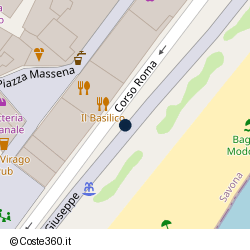 Posizione della concessione balneare Comune di Loano, A. 1998, N. 375