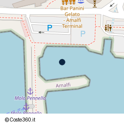 Posizione della concessione demaniale marittima Comune di Amalfi, A. 2018, N. 144