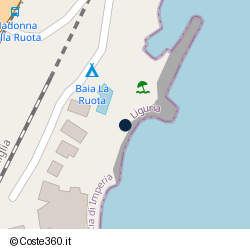 Posizione della concessione balneare Comune di Bordighera, A. 2009, N. 29