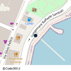 Posizione della concessione demaniale marittima Comune di Porto Cesareo, A. 2009, N. 4