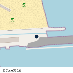 Posizione della concessione demaniale marittima Comune di San Remo, A. 2022, N. 13