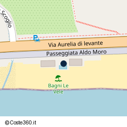 Posizione della concessione demaniale marittima Comune di Cogoleto, A. 2004, N. 21