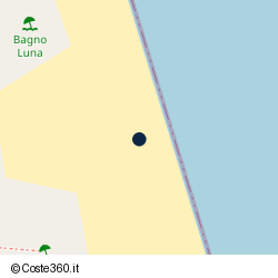 Posizione approssimativa di Bagno Corallo