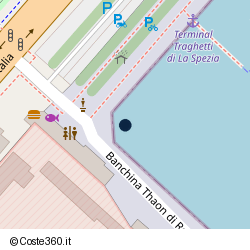 Posizione della concessione demaniale marittima Autorità Portuale di Mar Ligure Orientale, A. 2019, N. 35
