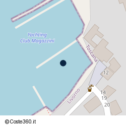 Posizione della concessione demaniale marittima Comune di Portoferraio, A. 2011, N. 05