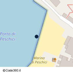 Posizione della concessione demaniale marittima Comune di Peschici, A. 2016, N. 1