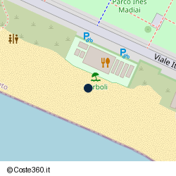 Posizione della concessione balneare Comune di Follonica, A. 2009, N. 31