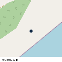 Posizione della concessione balneare Comune di Simeri Crichi, A. 2008, N. 5