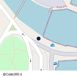 Posizione della concessione balneare Comune di Rapallo, A. 2013, N. 184V