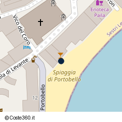 Posizione della concessione demaniale marittima Comune di Sestri Levante, A. 2004, N. COMM002