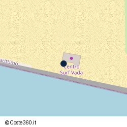 Posizione della concessione balneare Comune di Rosignano Marittimo, A. 2009, N. 04