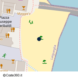 Posizione della concessione balneare Comune di Laigueglia, A. 2005, N. 29