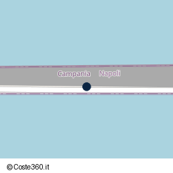 Posizione della concessione demaniale marittima Comune di Capri, A. 2012, N. 26