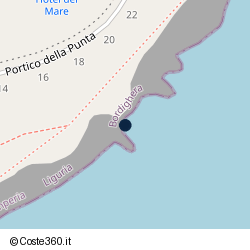 Posizione della concessione demaniale marittima Comune di Bordighera, A. 2009, N. 24