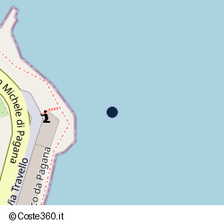 Posizione della concessione balneare Comune di Rapallo, A. 2016, N. 186V