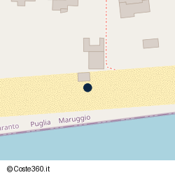 Posizione della concessione balneare Comune di Maruggio, A. 2008, N. 02