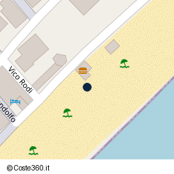 Posizione della concessione demaniale marittima Comune di Alassio, A. 2007, N. 45