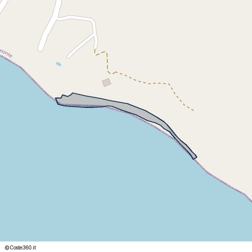 Posizione della spiaggia Spiaggia nei pressi di Via del Mare Africano, Realmonte, 92010