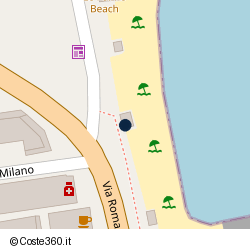 Posizione della concessione balneare Comune di Laigueglia, A. 2015, N. 1063