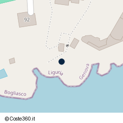 Posizione della concessione demaniale marittima Comune di Bogliasco, A. 2011, N. 62