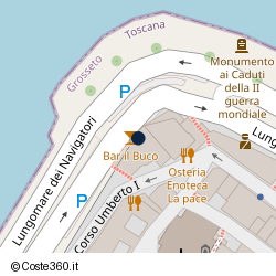 Posizione della concessione demaniale marittima Comune di Monte Argentario, A. 2018, N. 69