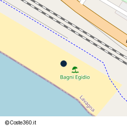 Posizione della concessione demaniale marittima Comune di Lavagna, A. 2025, N. 23