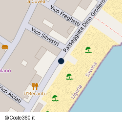 Posizione della concessione demaniale marittima Comune di Alassio, A. 2005, N. 97
