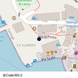 Posizione della concessione demaniale marittima Comune di Camogli, A. 2022, N. 10