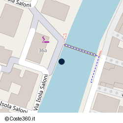 Posizione della concessione demaniale marittima Provv. OOPP di Veneto-Trentino-Friuli, A. 2021, N. 11856