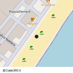 Posizione della concessione balneare Comune di Alassio, A. 2004, N. 61