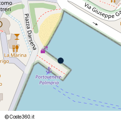 Posizione della concessione demaniale marittima Comune di Portovenere, A. 2004, N. 83