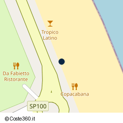 Posizione della concessione demaniale marittima Comune Porto Recanati, A. 2008, N. 24