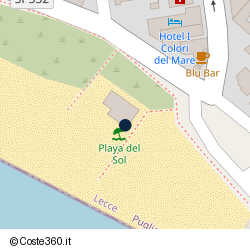 Posizione della concessione demaniale marittima Comune di Ugento, A. 2007, N. 1148