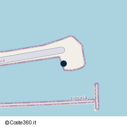 Posizione della concessione balneare Comune di Rapallo, A. 2005, N. 84V