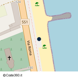 Posizione della concessione balneare Comune di Laigueglia, A. 2006, N. 02