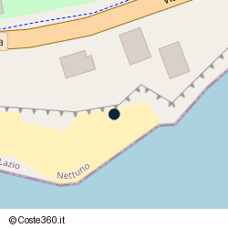 Posizione della concessione demaniale marittima Comune di Nettuno, A. 2009, N. 35