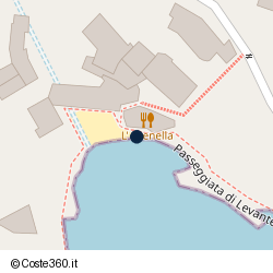 Posizione della concessione balneare Comune di Zoagli, A. 2025, N. 42