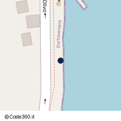 Posizione della concessione demaniale marittima Comune di Portovenere, A. 2017, N. 139