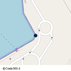 Posizione della concessione demaniale marittima Autorità Portuale di Mar Adriatico Centrale, A. 2022, N. 143