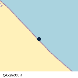 Posizione della concessione balneare Comune di Riccione, A. 2023, N. 57