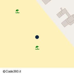 Posizione della concessione demaniale marittima Comune di Forte Dei Marmi, A. 2005, N. 127