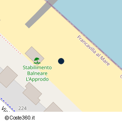 Posizione della concessione demaniale marittima Comune di Francavilla Al Mare, A. 2008, N. 41