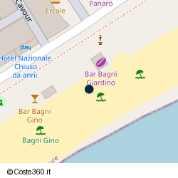 Posizione della concessione balneare Comune di Pietra Ligure, A. 2010, N. 2612