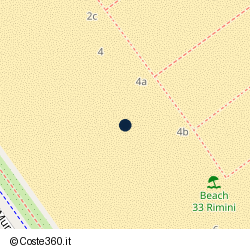 Posizione della concessione demaniale marittima Comune di Rimini, A. 2003, N. 142
