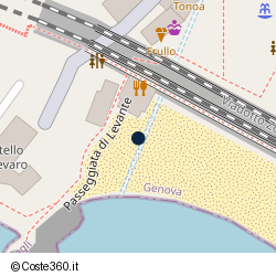 Posizione della concessione balneare Comune di Zoagli, A. 2025, N. 40