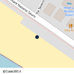Posizione approssimativa di Lido Medusa