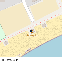 Posizione della concessione balneare Comune di Jesolo, A. 2011, N. 04