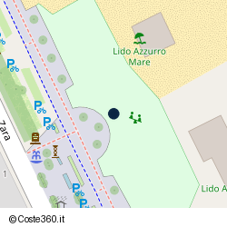 Posizione della concessione demaniale marittima Comune di Giulianova, A. 2025, N. 69